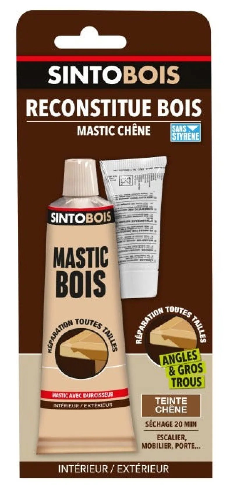 Online SINTO Reconstitue bois mastic standard 66ml/80g chêne