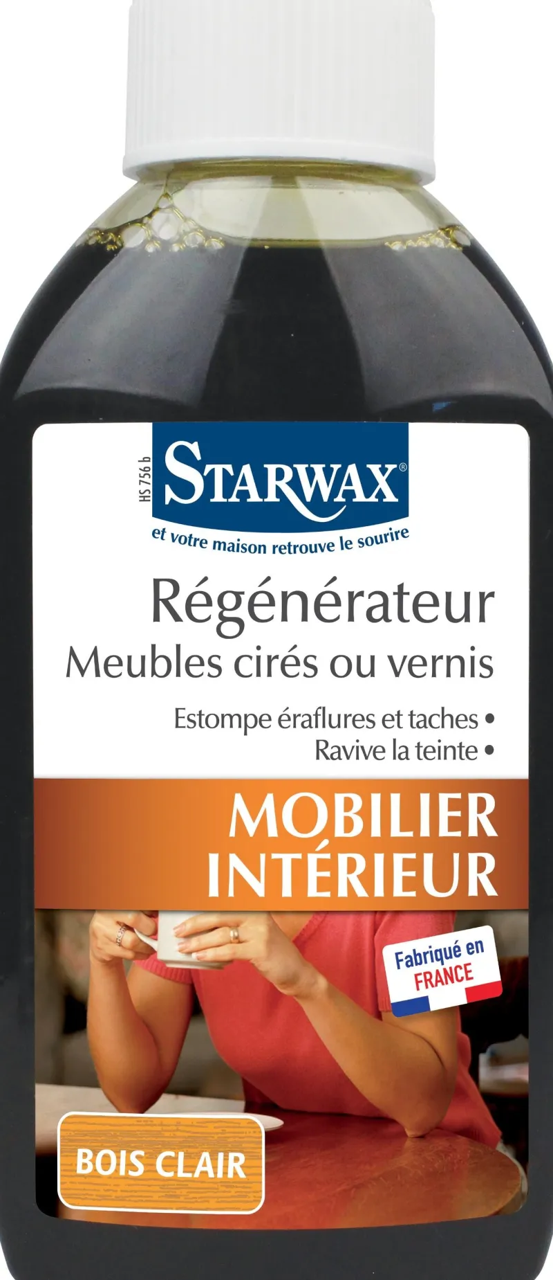 STARWAX Regénérateur meubles bois clair 200ml