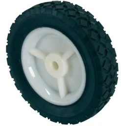 Discount Roue de tondeuse caoutchouc noir Ø200mm, charge 50kg