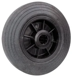Clearance Roue multi-usages caoutchouc noir Ø200mm charge 205kg