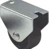 New Roulette fixe polychoc noir Ø30mm, charge 16kg