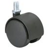 Roulette Ø50mm fixation à tige filetée 25 kg (x1)