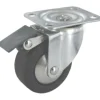 Discount Roulette port-roll pivotante 1 couronne bille Ø65mm 65kg