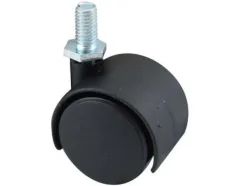 Discount Roulette tige filetée pivotante polypro Ø35mm charge 20kg