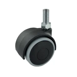 Outlet Roulette twiny à tige filetée M8x15mm 25k Ø40mm