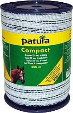 Sale PATURA Ruban COMPACT 20 mm blanc/vert 6 inox