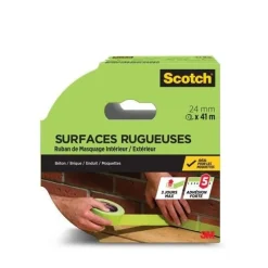 New SCOTCH Ruban de masquage pour surfaces rugueuses 24 x 41m