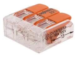 Online WAGO Sachet de 5 bornes 3 entrées série 221 6 mm²