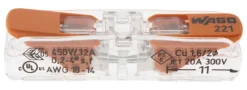 New WAGO Sachet de 10 bornes série Inline