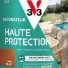 New V33 Saturateur terrasse bois haute protection teck 0,75L
