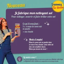 Clearance STARWAX Savon noir en poudre 500 g The Fabulous