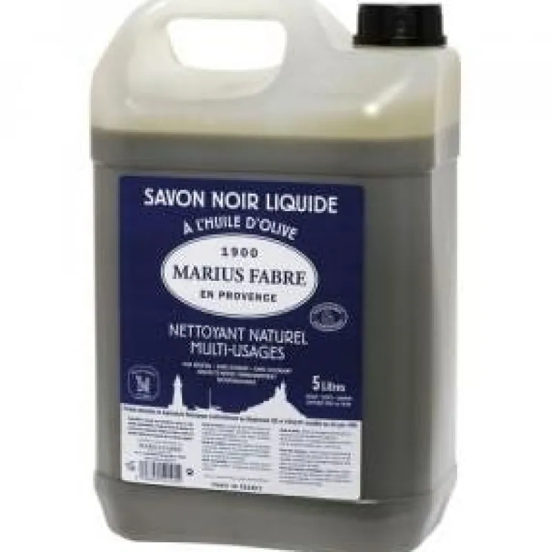 Clearance MARIUS FABRE Savon Noir Liquide 5 L