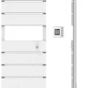 Clearance DISMO Séche-serviettes sec 500 W avec thermostat déporté