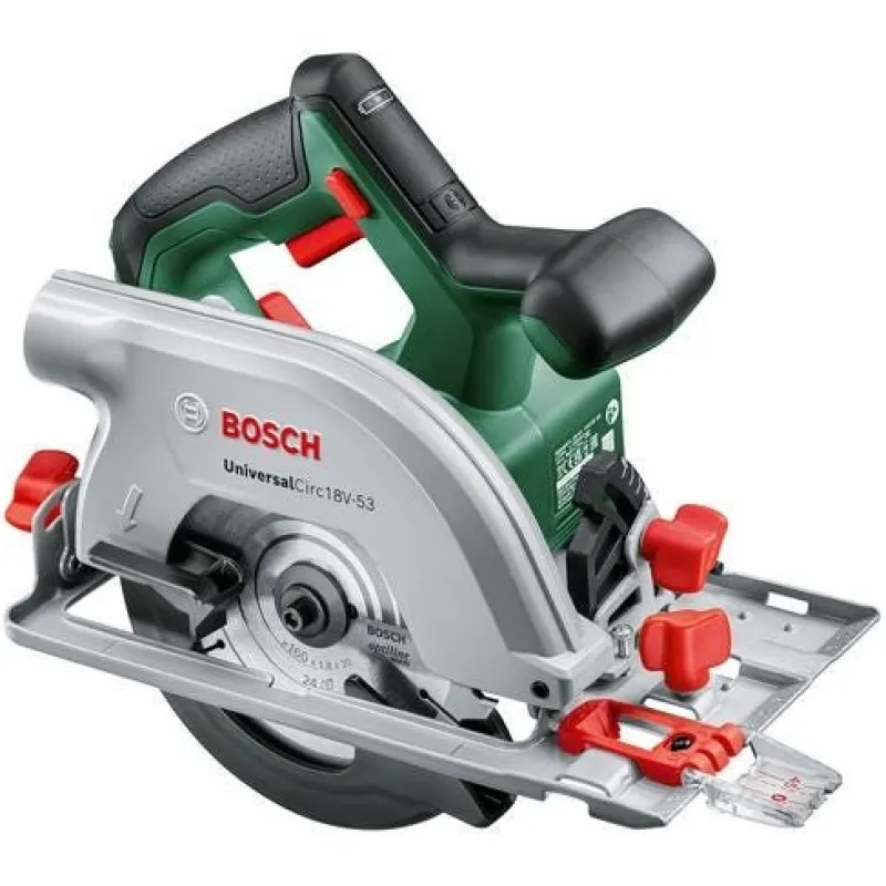 BOSCH Scie circulaire sans fil UniversalCirc 18V-53 sans batterie