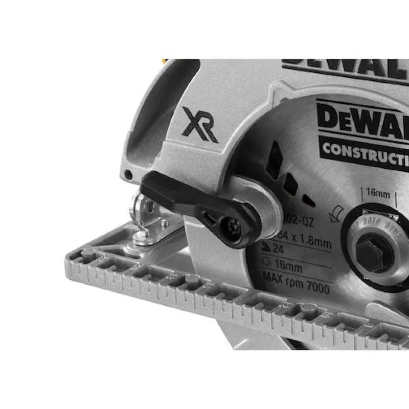 New DEWALT Scie circulaire XR 18V 5Ah Li-Ion Brushless 184 mm