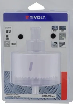 New TIVOLY Scie cloche bi-métal 1 lame/usage courant Ø83mm