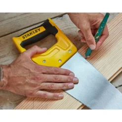 Sale STANLEY Scie égoïne Sharpcut coupe fine 380mm 11tpi