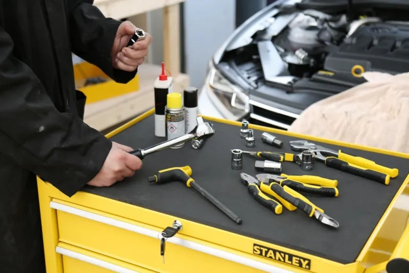 Discount STANLEY Servante d'atelier métal 4 tiroirs