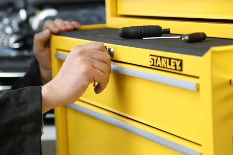 Discount STANLEY Servante d'atelier métal 4 tiroirs
