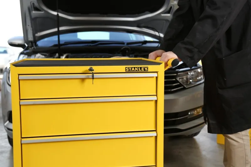 Discount STANLEY Servante d'atelier métal 4 tiroirs