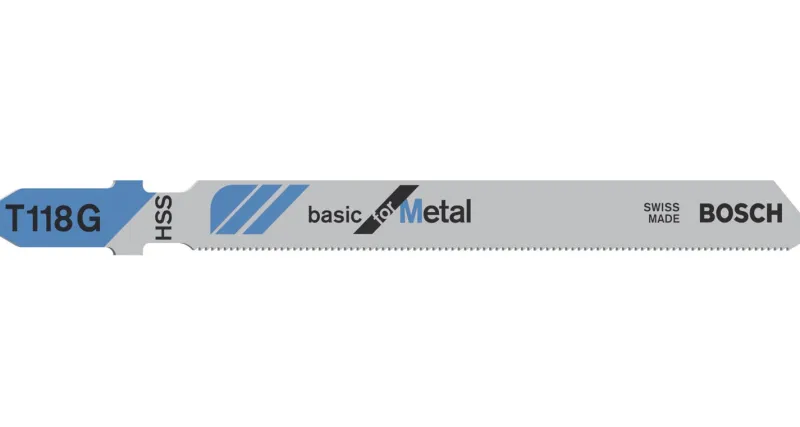 Online BOSCH PROFESSIONAL Set de 3 Lames de scie sauteuse 92mm HSS - T 118 G