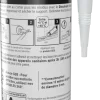 Sale GEB Silicone Bain&Cuisine blanc 310 ml