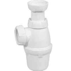 Discount WIRQUIN Siphon de lavabo réglable garde d'eau de 50 mm 52L/min