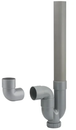 New NOYON & THIEBAULT Siphon simple mach.à.lav.sortie horizontale et verticale D40