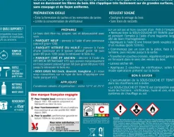 Clearance V33 Sous-couche et teinte pour parquets 0,75L