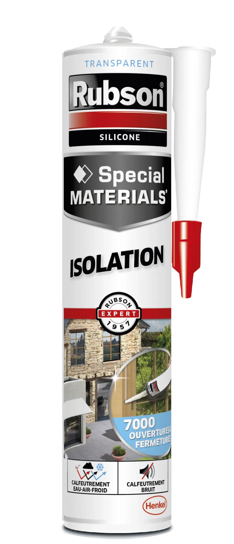 Clearance RUBSON Special materials - isolation - transparent 280 ml
