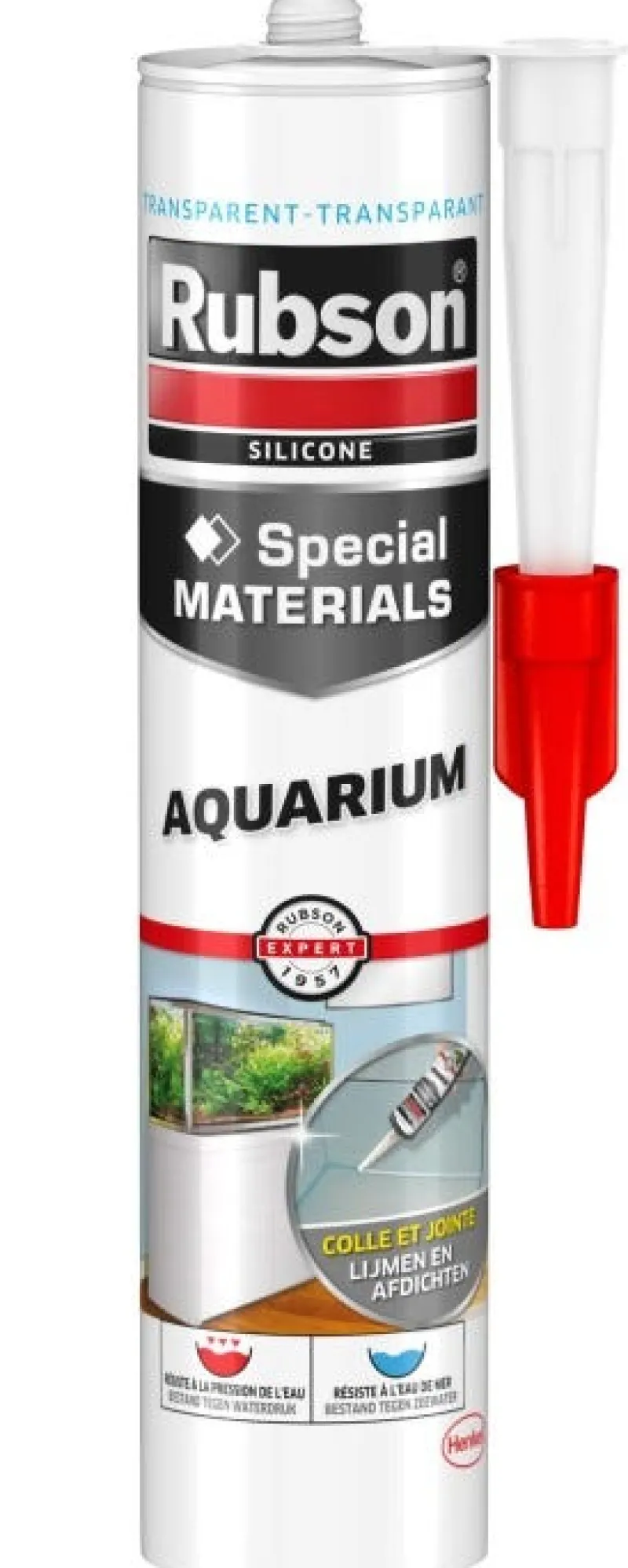 Best RUBSON Special materials verre aquarium TRANSPARENT 280 ml
