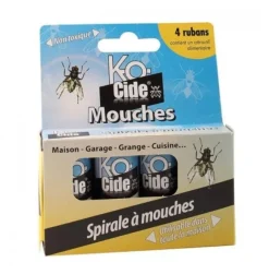 Outlet Spirale à mouche avec attractif alimentaire (x4) KO-CIDE