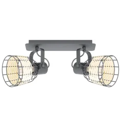 Hot EGLO Spot Andwick 1 E27 2x40W noir