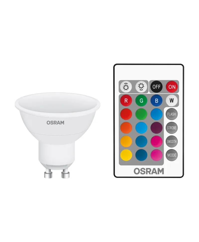 Discount OSRAM Spot Par16 120° Led Star+ Rgbw Variable 2,9 Gu10 Chaud