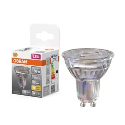 Hot OSRAM Spot PAR16 LED 36° verre 3.7W=50 GU10 chaud