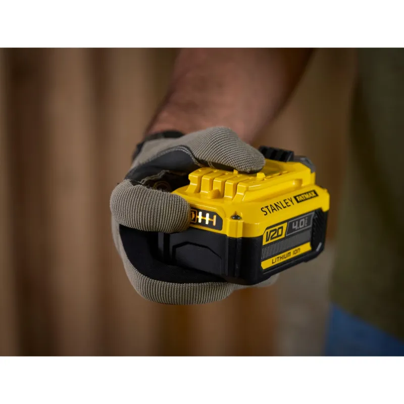 Discount STANLEY Starter kit chargeur V20 2A + 1 batterie 18V 4Ah