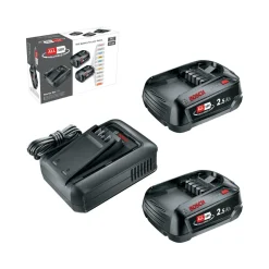 Clearance BOSCH Starter Set 18V - 2 batteries 2,5Ah + chargeur AL 18V-44