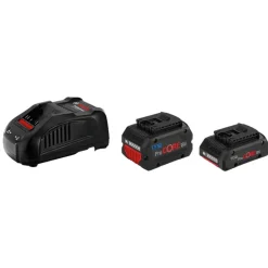 Sale BOSCH PROFESSIONAL Starter set 2x18V ProCore 4Ah/5,5Ah + chargeur rapide BOSCH