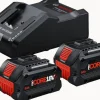 Hot BOSCH PROFESSIONAL Starter set 2x18V ProCore 8Ah + chargeur GAL18V-160 BOSCH