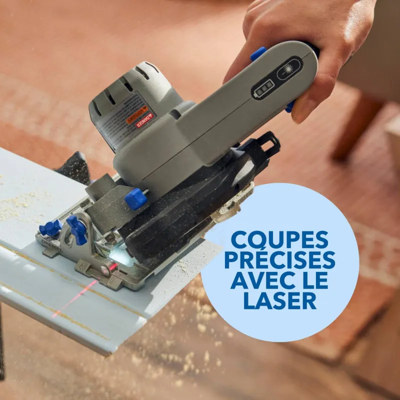 Clearance DREMEL Station de sciage mobile Blueprint 12V complète