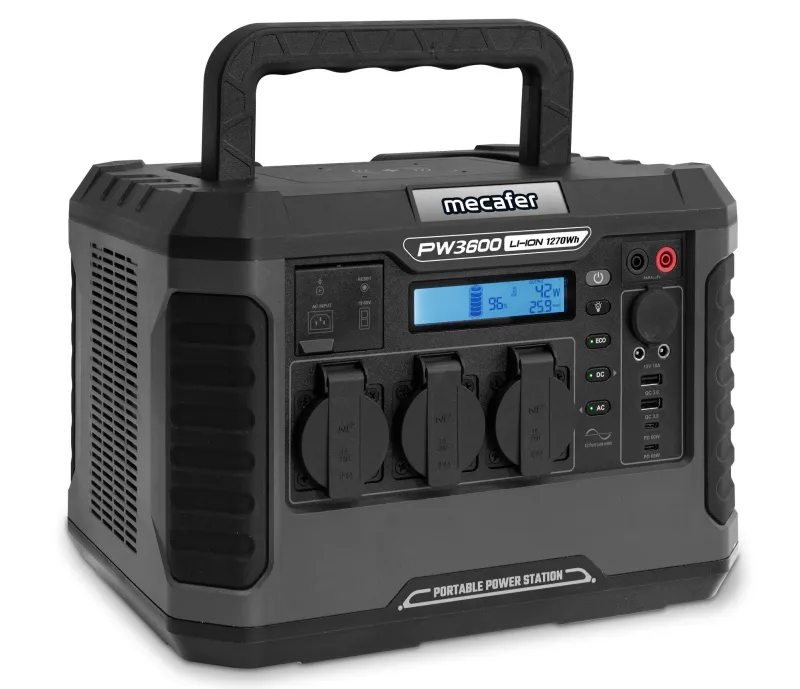 MECAFER Station d'énergie lithium PW3600