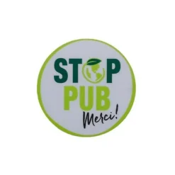 Hot RENZ Sticker rond Stop pub Ø5cm pour boîtes aux lettres
