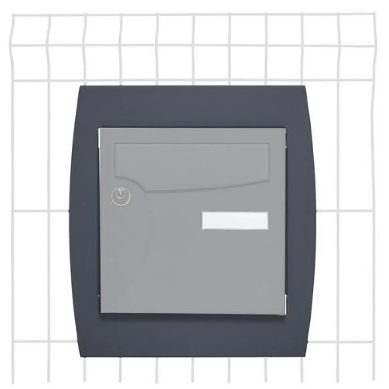Online RENZ Support grillage rigide et palissade Gris anthracite