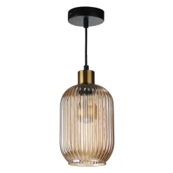 Online Suspension CALLISTO ambre Ø14 cm