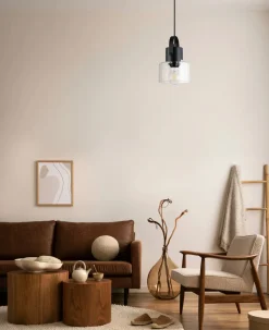 Outlet Suspension Jorja noire Ø14 cm