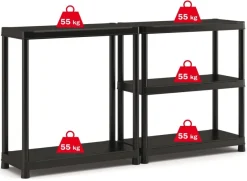 Sale KETER Étagère modulable Plus