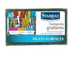 Sale STARWAX Tampon grattant à récurer multisurfaces (x3)