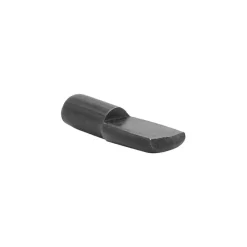Outlet Taquet d'étagère à enfoncer Ø5mm acier noirci (x24)
