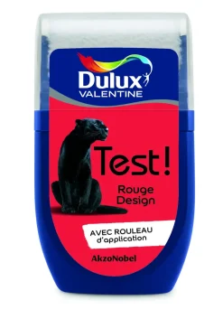 Best DULUX VALENTINE Testeur de Peinture Crème de Couleur Rouge design 30 ml
