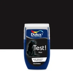 New DULUX VALENTINE Testeur de Peinture Crème de Couleur Noir 30 ml